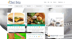 Desktop Screenshot of dietbitz.com